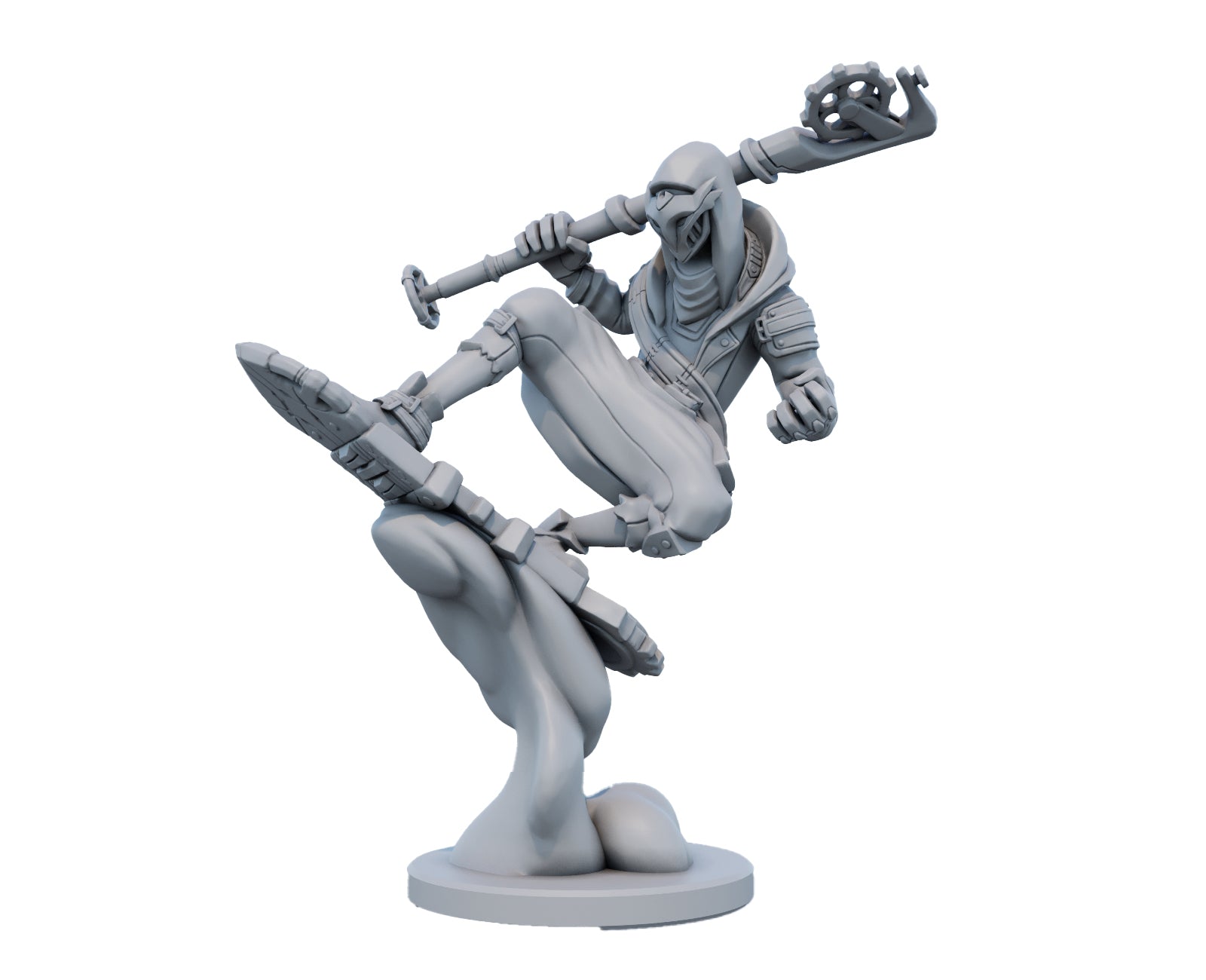 Ekko Firelight Arcane 3D Printed Figure