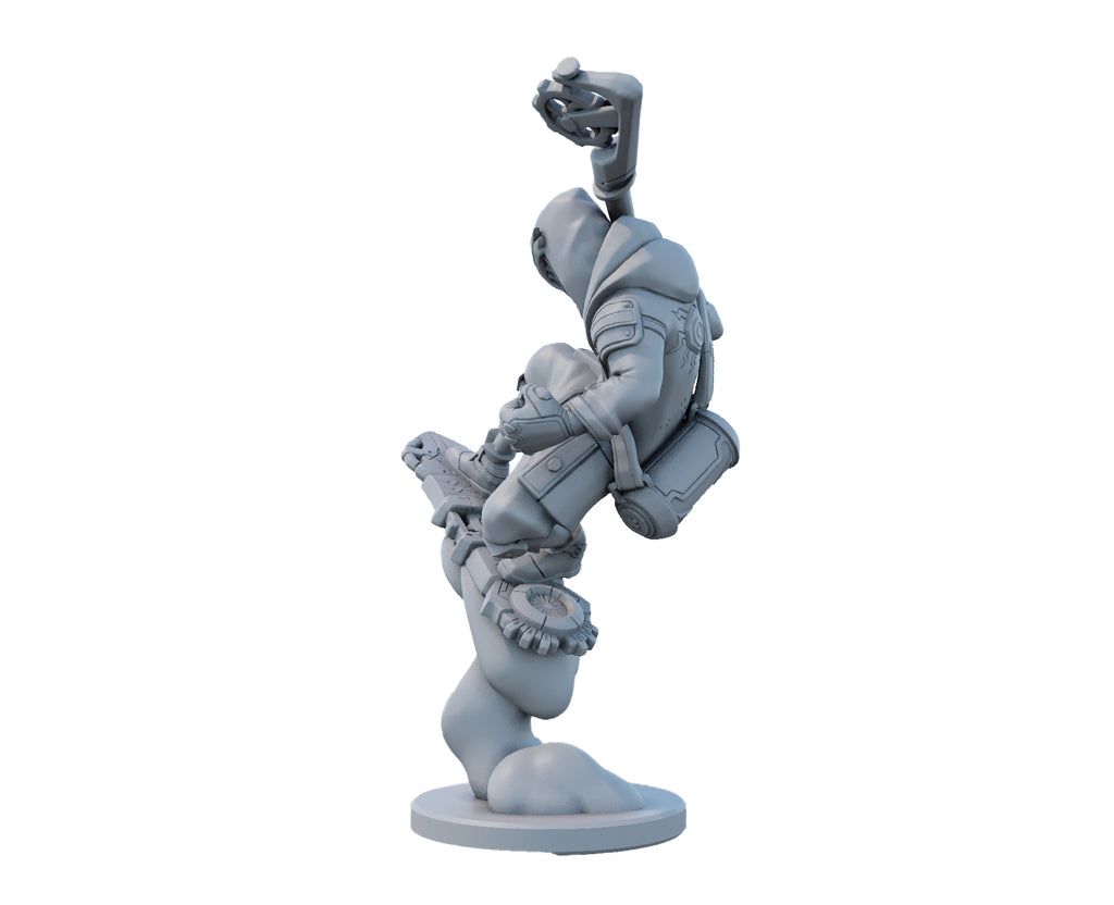 Ekko Firelight Arcane 3D Printed Figure