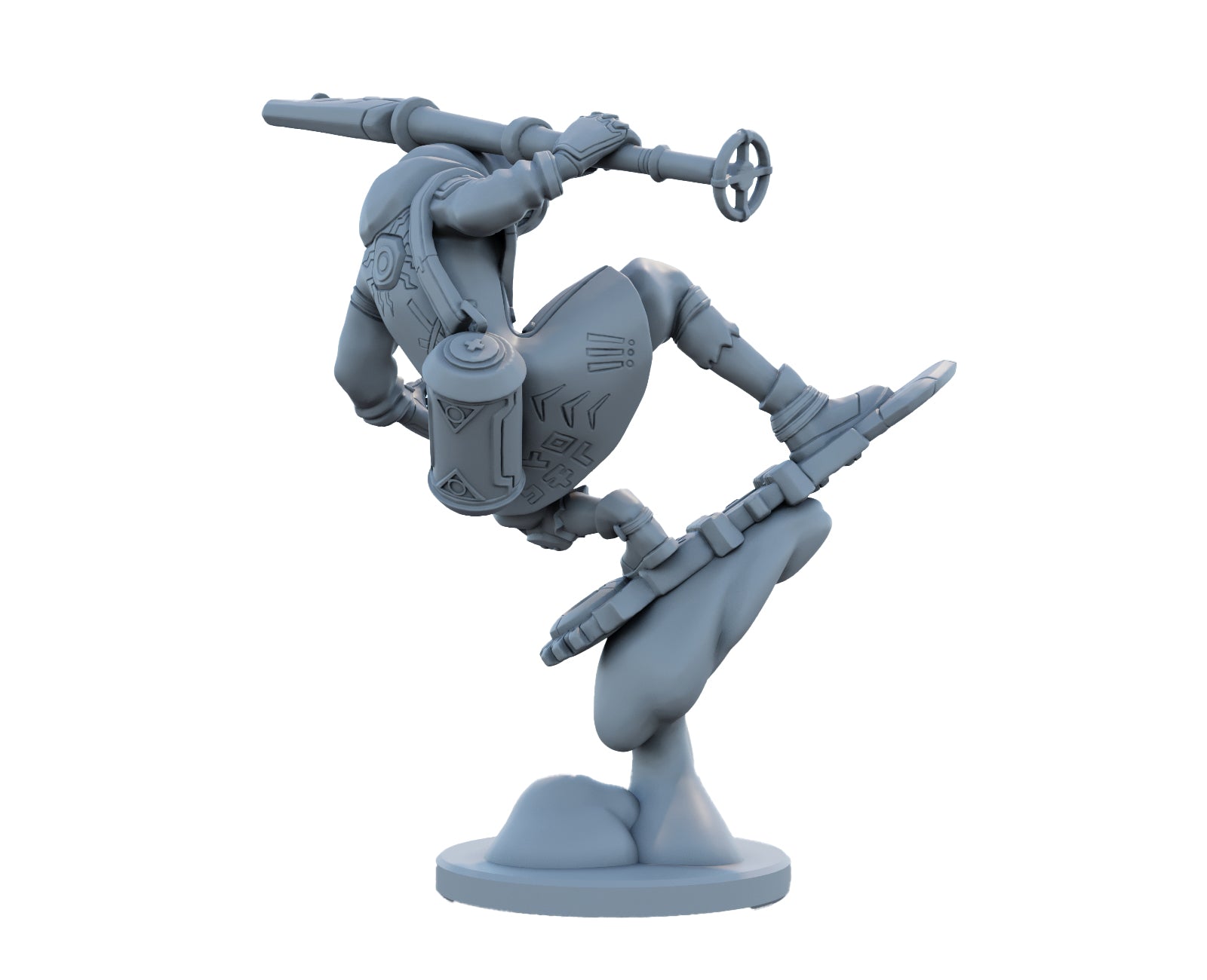 Ekko Firelight Arcane 3D Printed Figure
