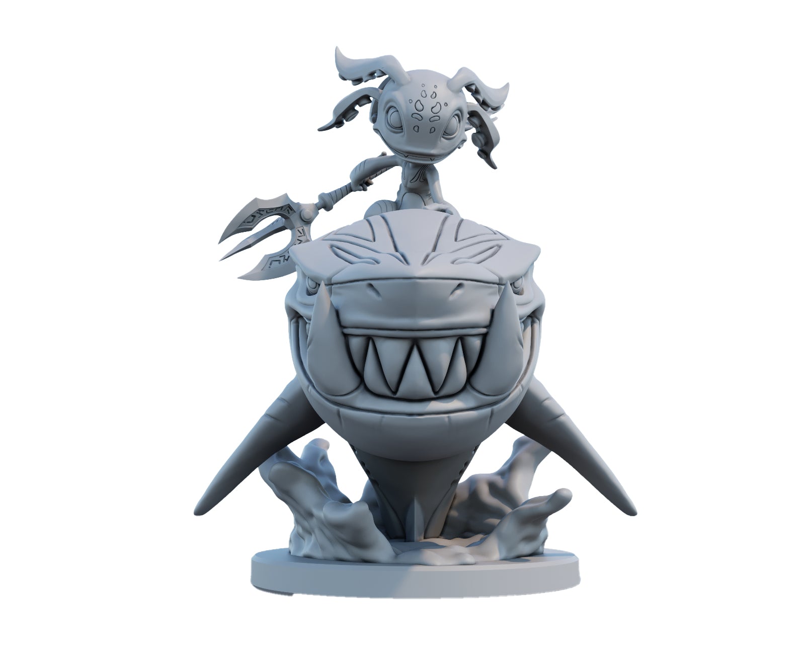 Fizz 3D Printed Figure