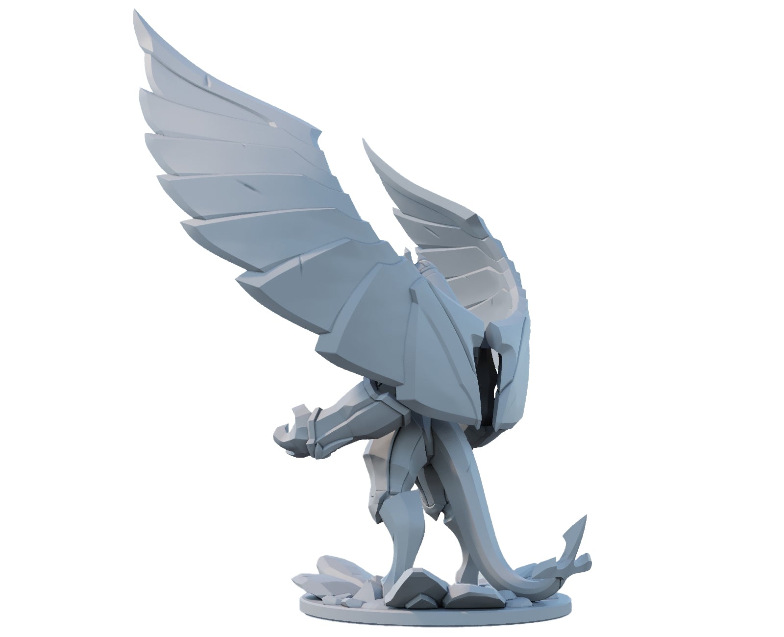 Galio 3D Printed Figure