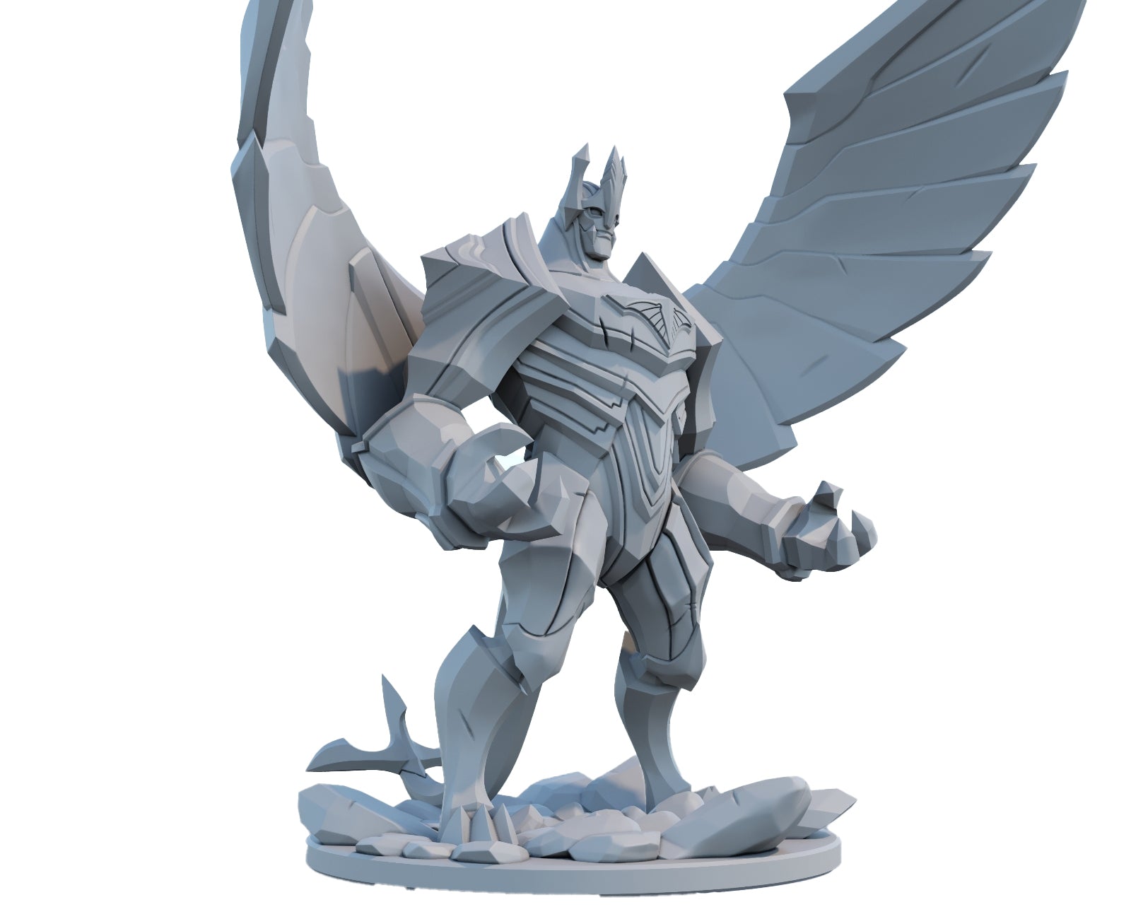 Galio 3D Printed Figure