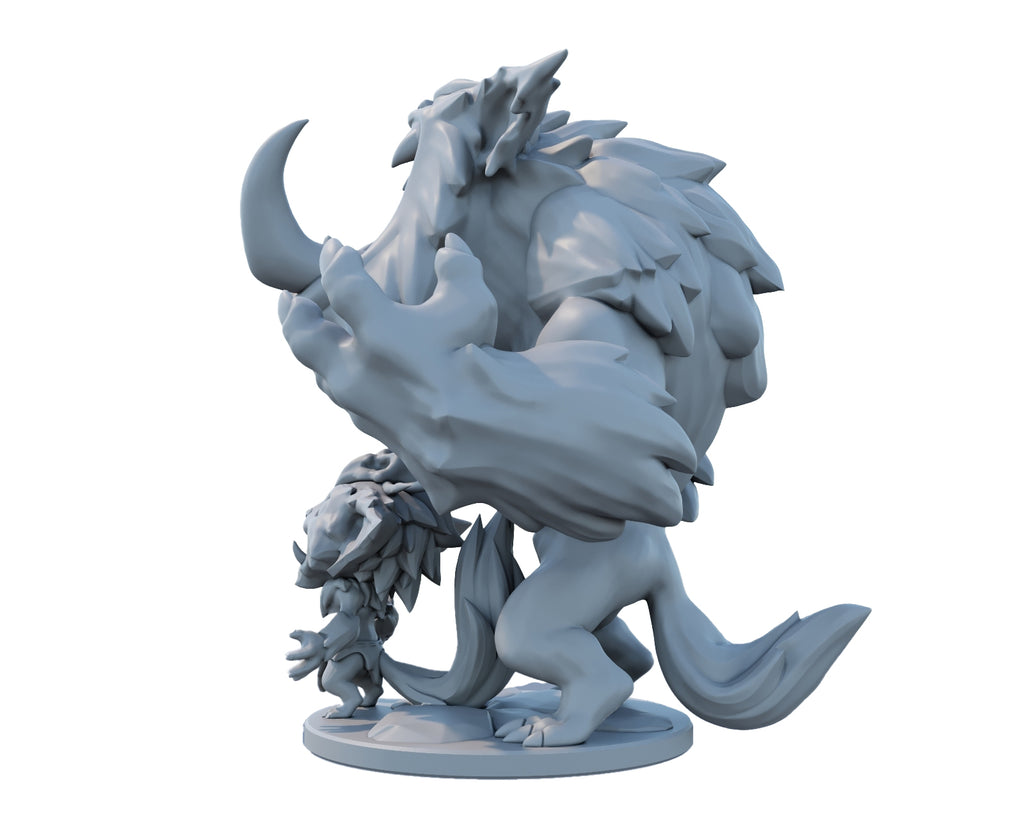 Gnar 3D Printed Figure