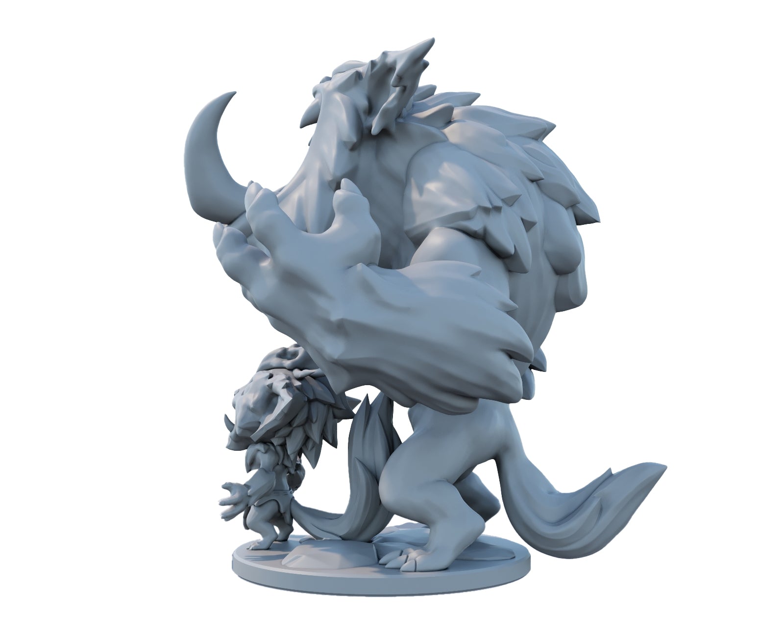 Gnar 3D Printed Figure