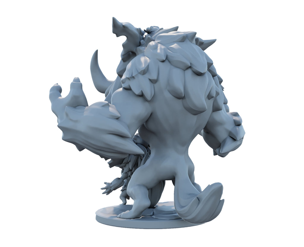 Gnar 3D Printed Figure
