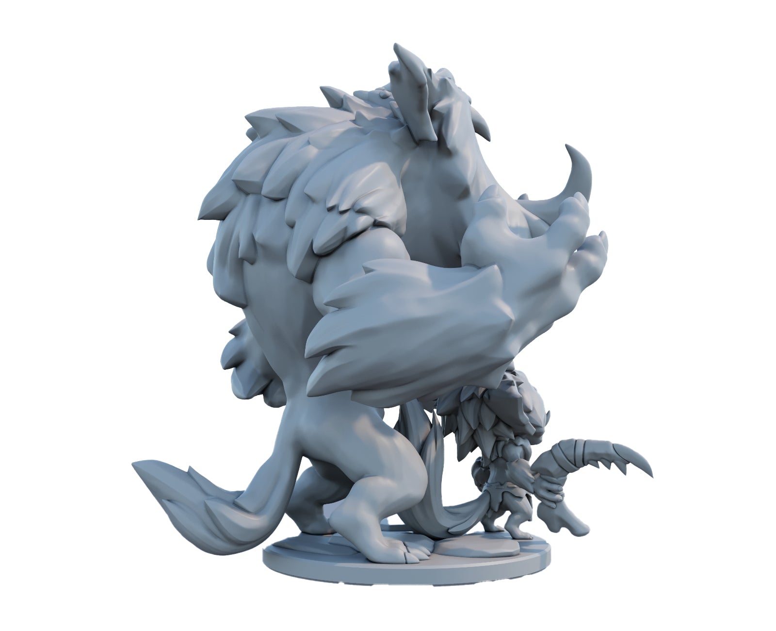 Gnar 3D Printed Figure