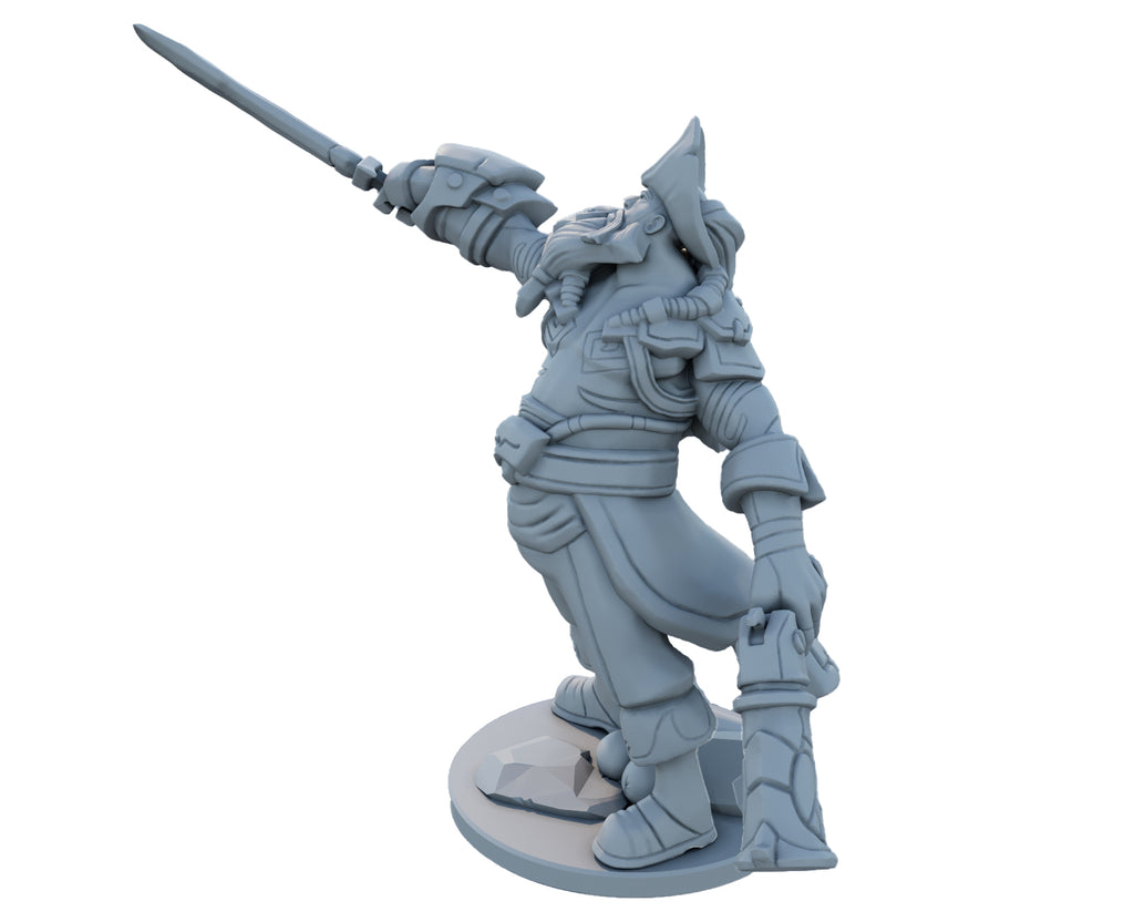Gangplank 3D Printed Figure