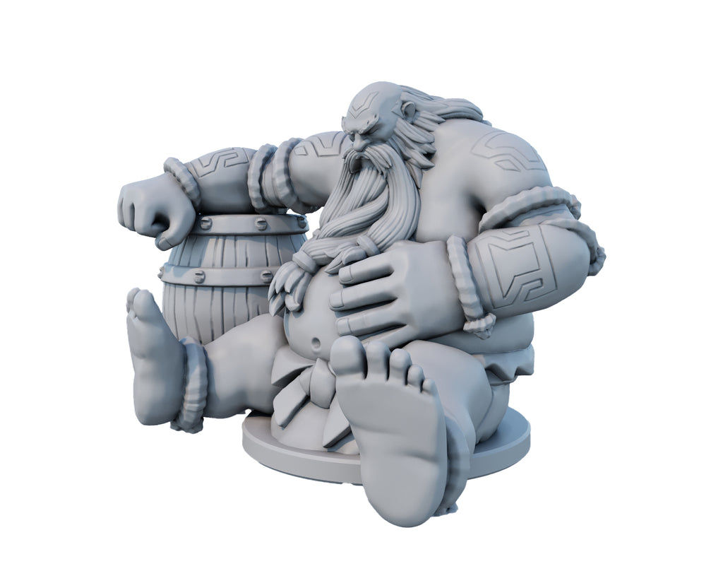 Gragas 3D Printed Figure