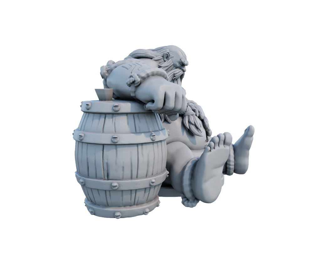 Gragas 3D Printed Figure