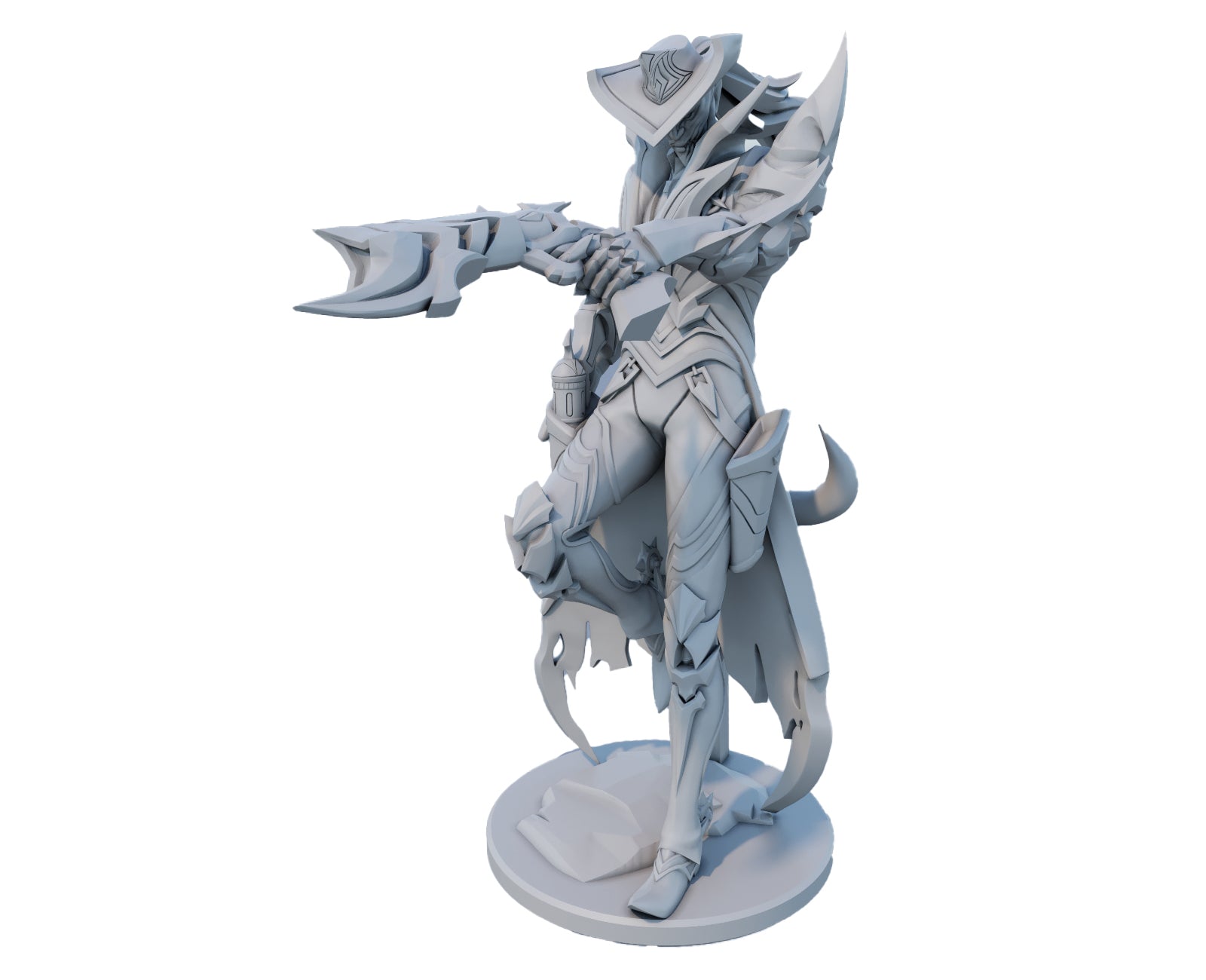 Hight Noon Lucian 3D Printed Figure
