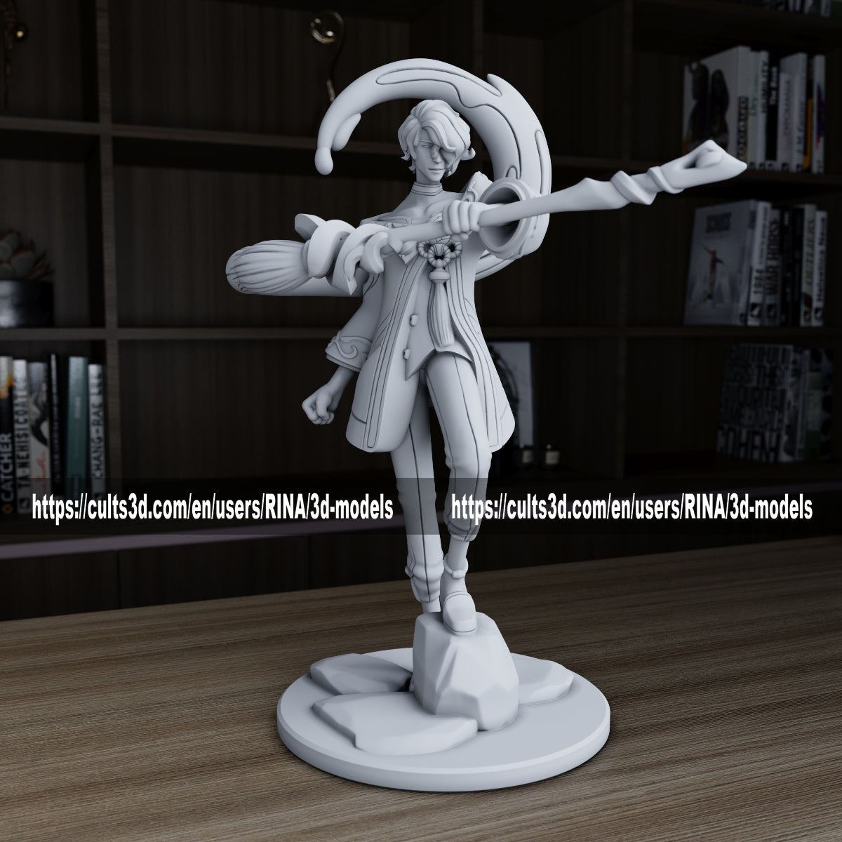 Hwei 3D Printed Figure