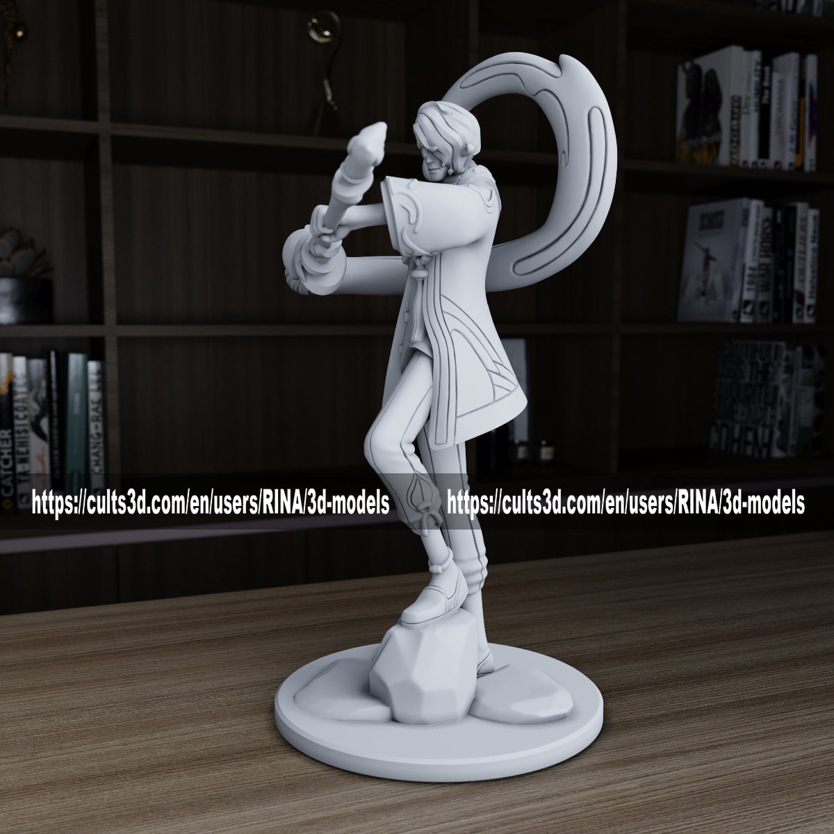 Hwei 3D Printed Figure
