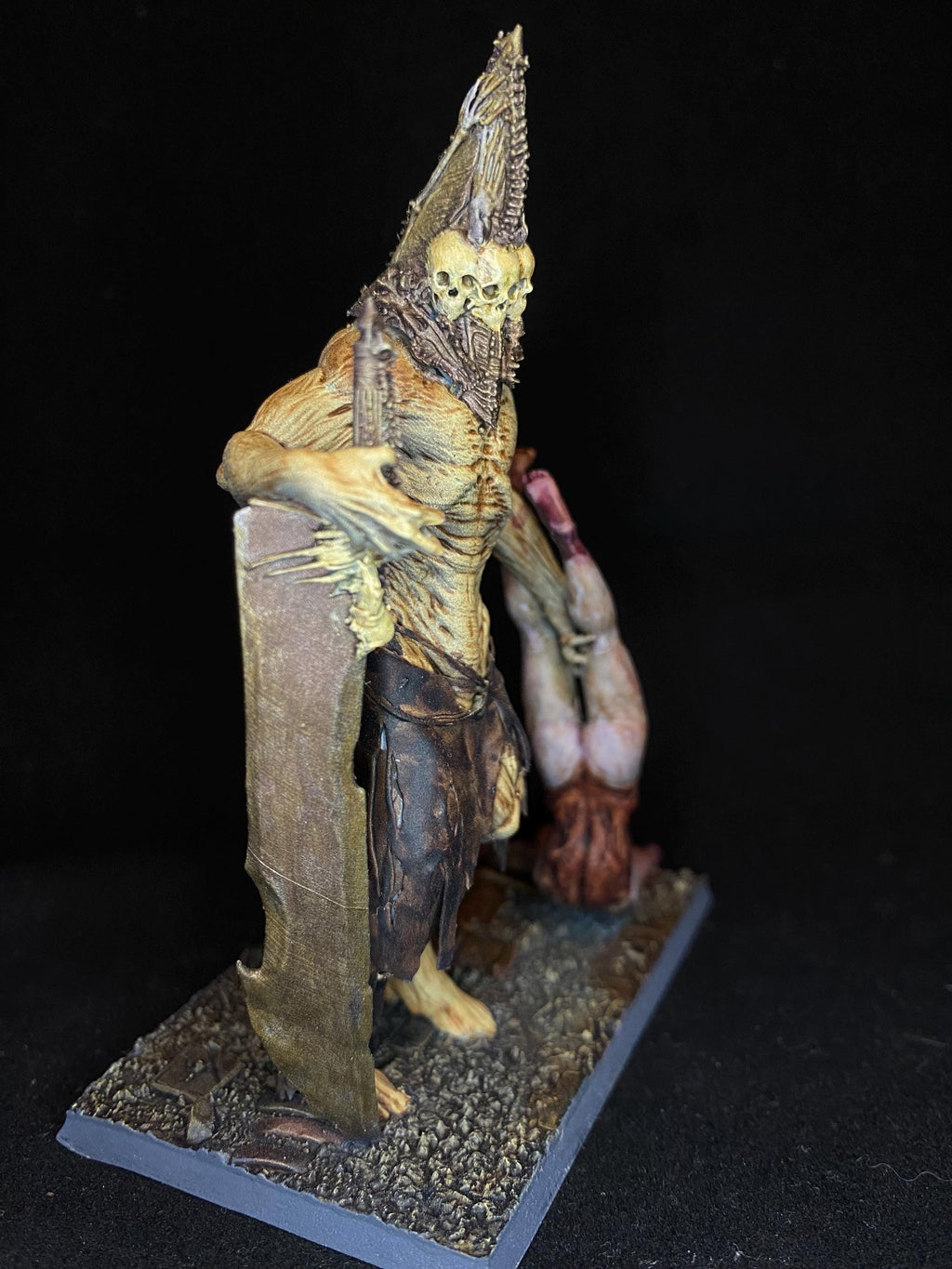 Horrific Pyramid Head 3D Printed Figure
