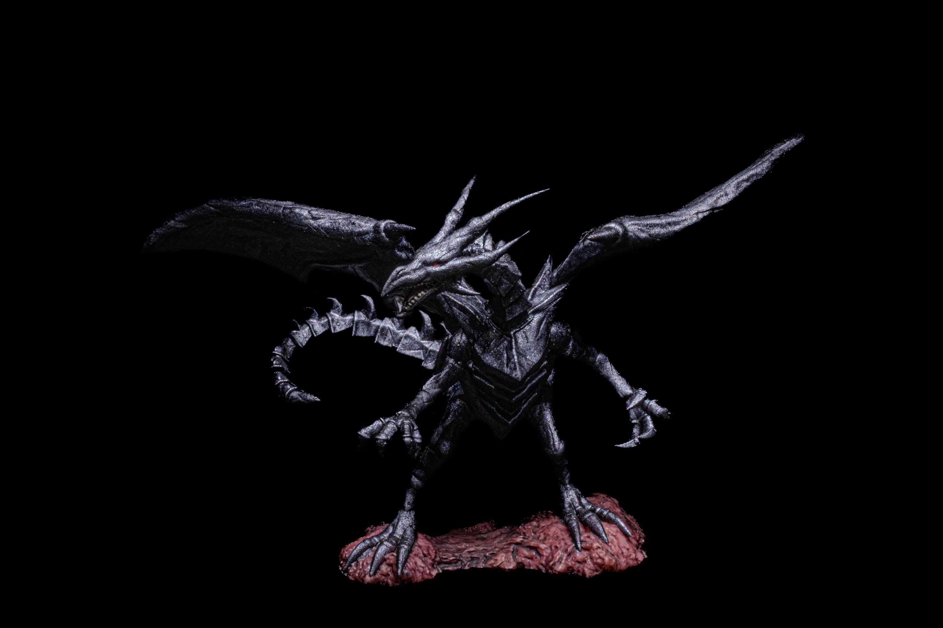 Red Eyes Black Dragon 3D Printed Figure