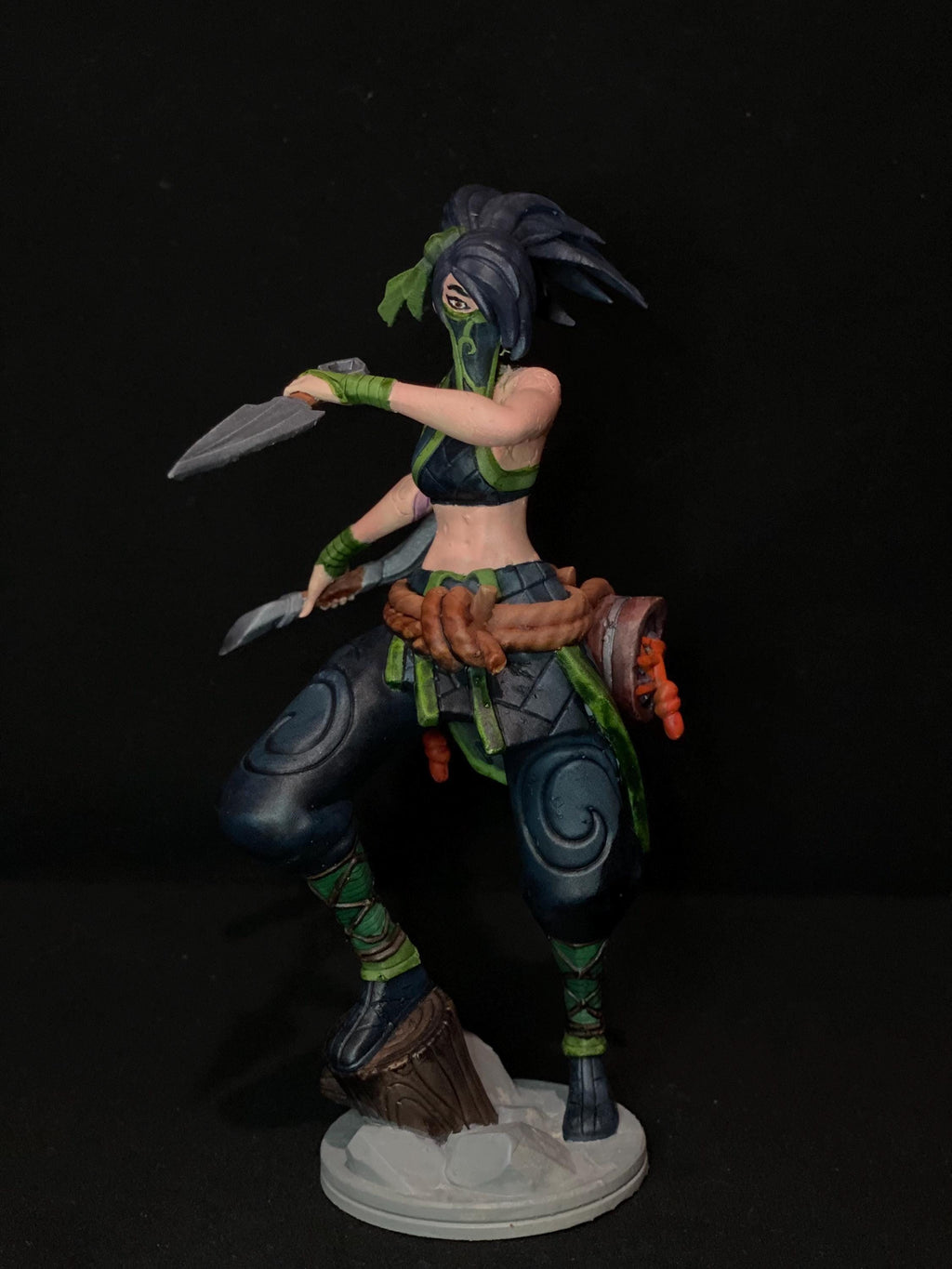 Akali 3D Printed Figure