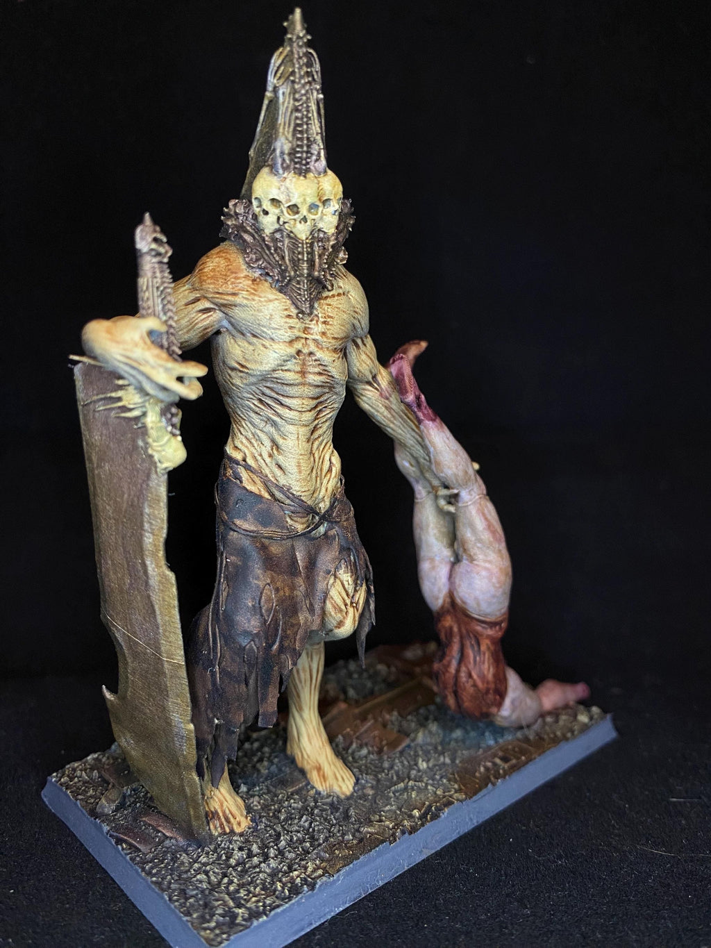 Horrific Pyramid Head 3D Printed Figure