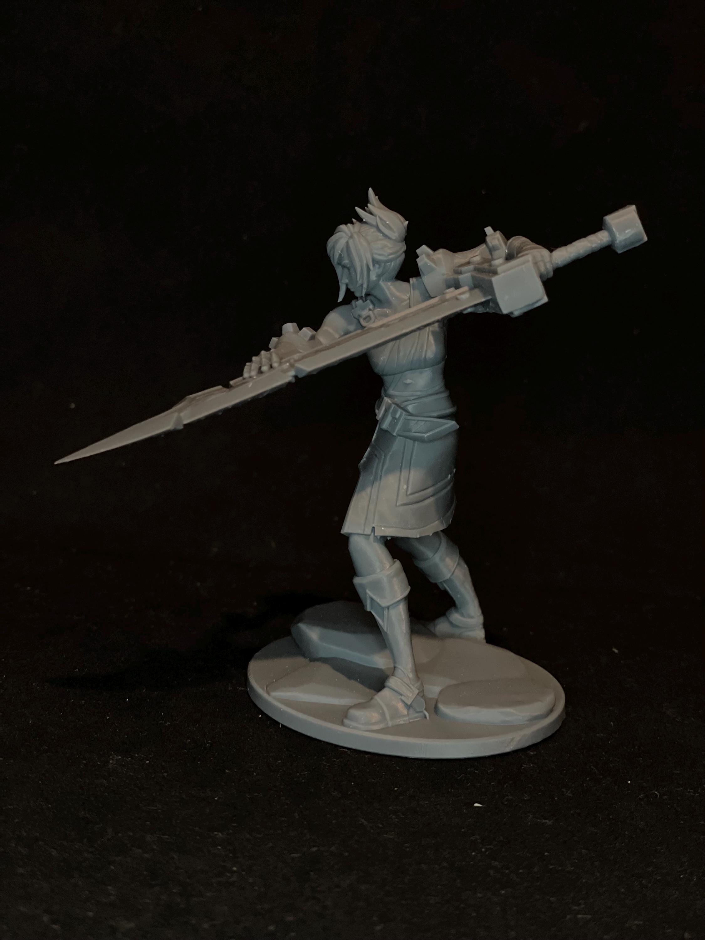 Riven 3D Printed Figure