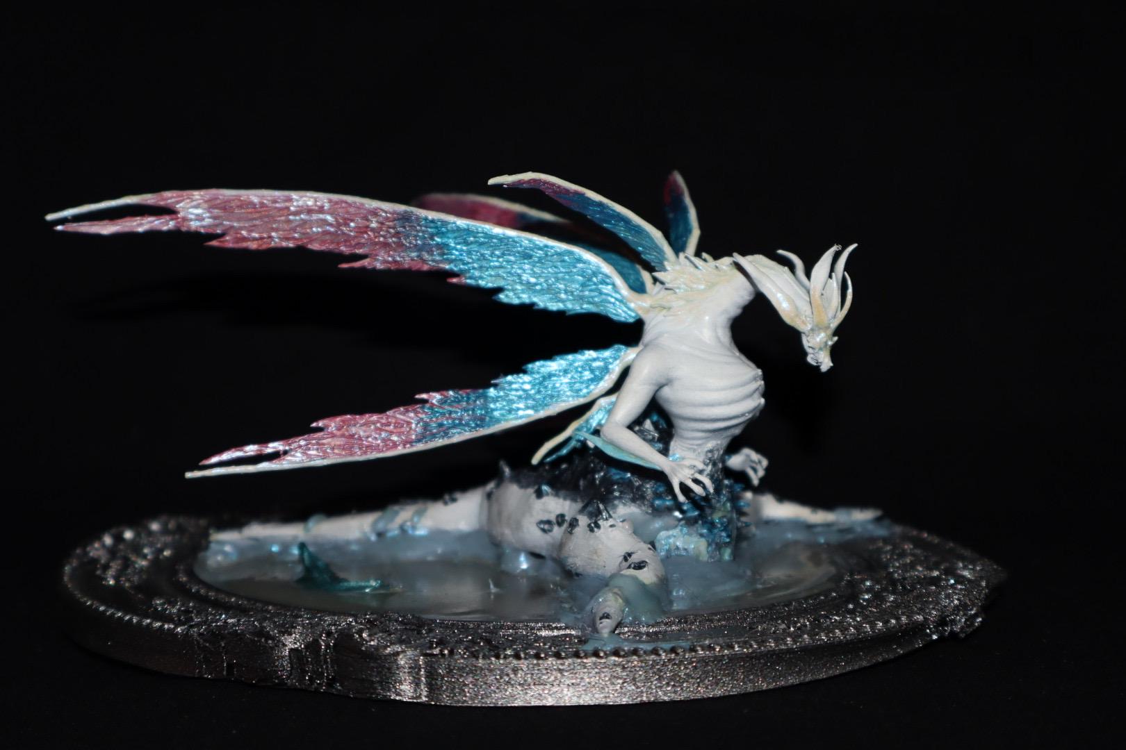Seath the Scaleless 3D Printed Dark Souls Figure