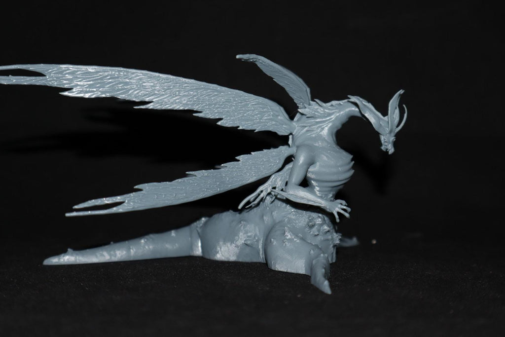 Seath the Scaleless 3D Printed Dark Souls Figure