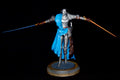 Rellana the Twin Moon Knight Miniature from Elden Ring, 3D Printed with Resin, Hand Painted Figure