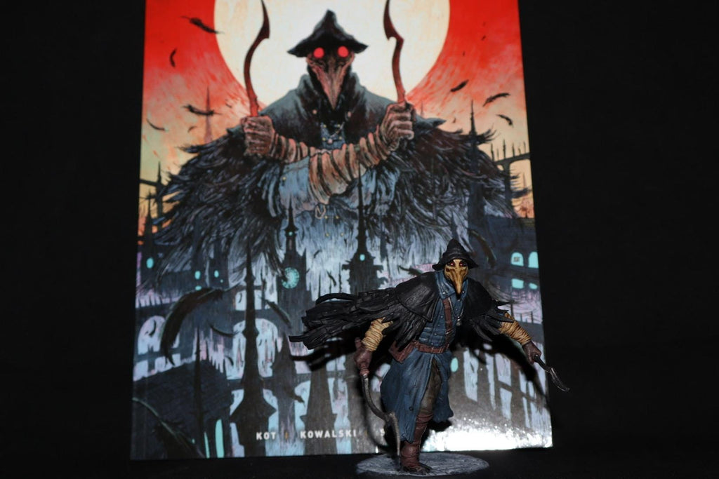 Eileen the Crow Figure | Bloodborne Miniature | Painted & Unpainted Collectible Statue