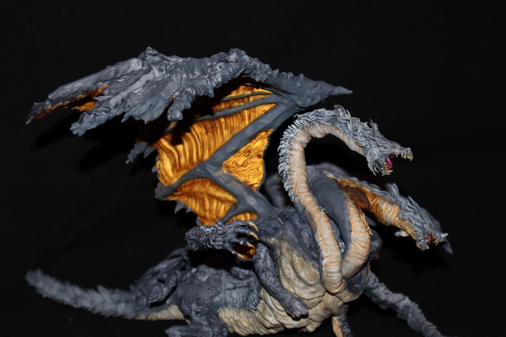 Dragonlord Placidusax gargantuan dragon scale resin figure from Elden Ring, Painted version is sold out,  check description!