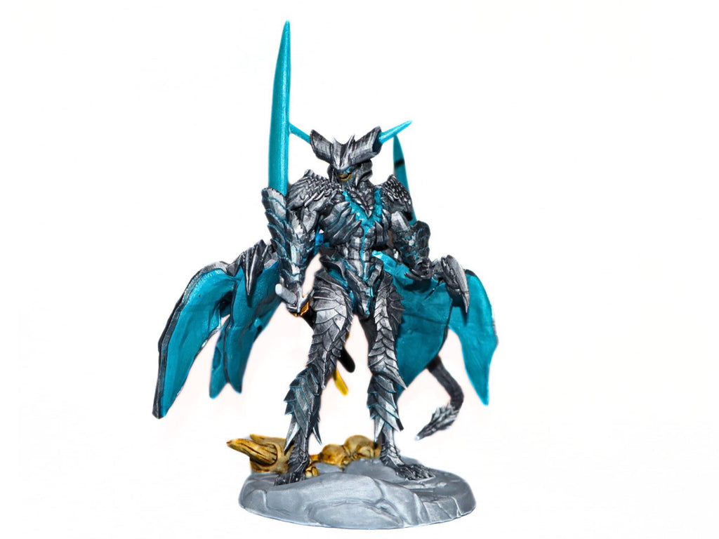 Vergil sin devil trigger, devil may cry, handpainted, tabletop, 3d printed, resin