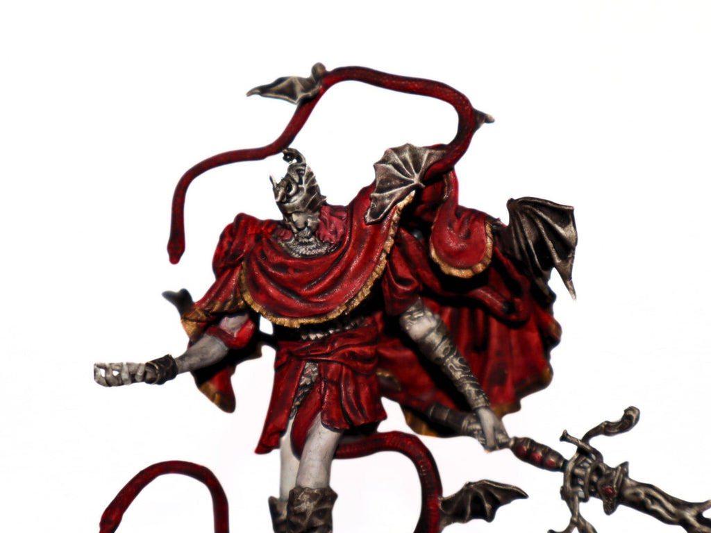 Messmer the Impaler Miniature from Elden Ring, 3D printed, Hand Painted Figure