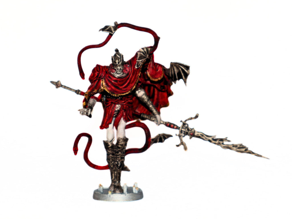 Messmer the Impaler Miniature from Elden Ring, 3D printed, Hand Painted Figure
