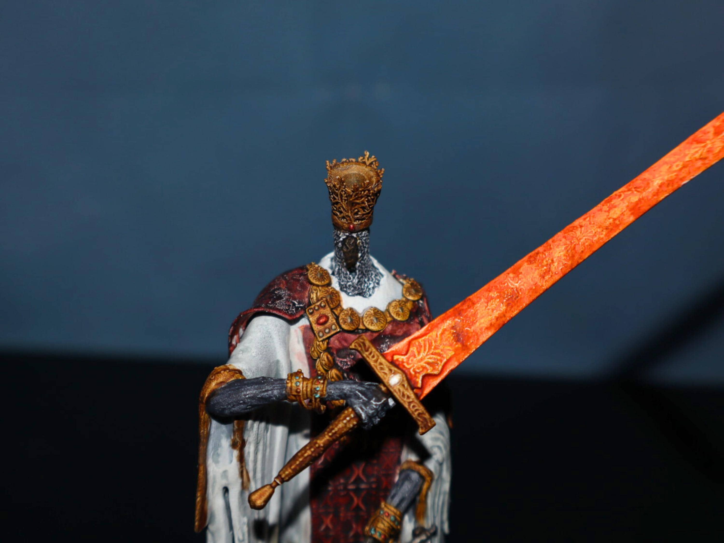 Pontiff Sulyvahn 3D Printed Dark Souls Figure