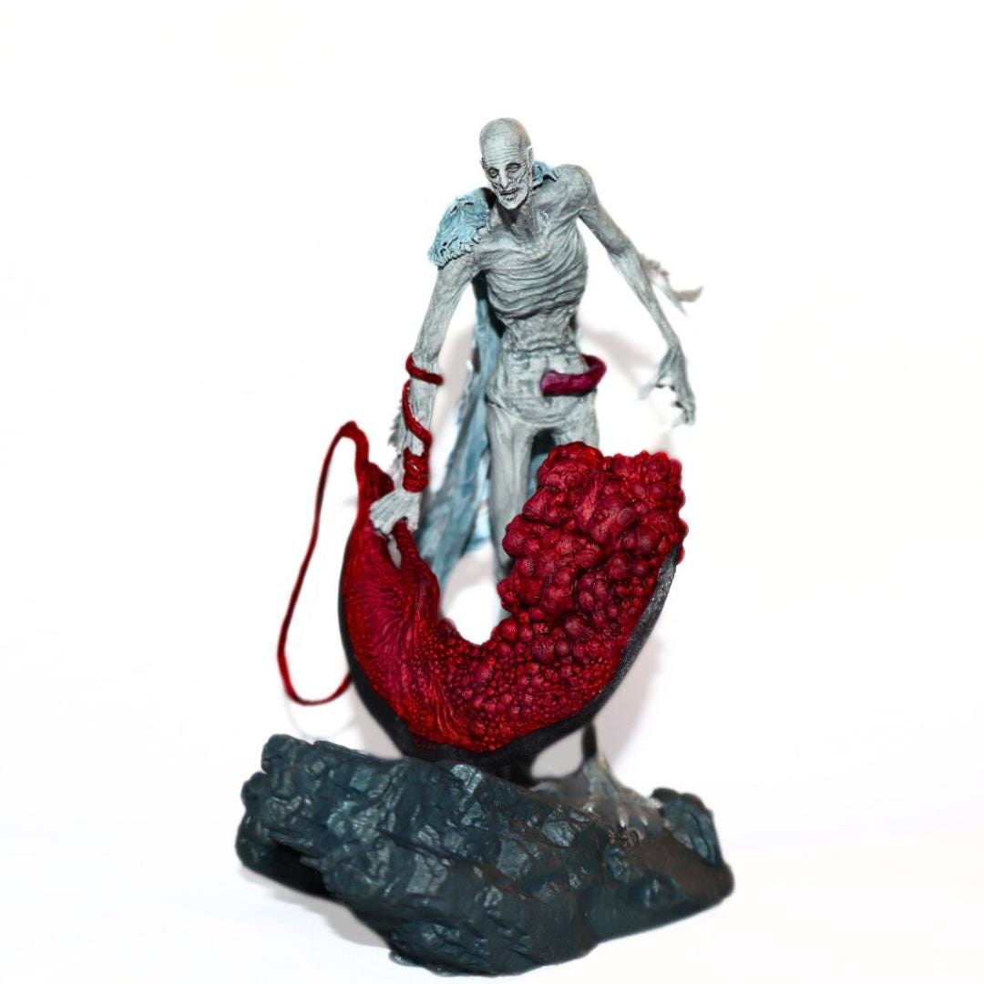 Orphan of Kos Figure Bloodborne| Hand-Painted Boss Statue
