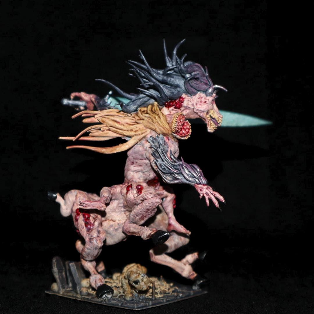 Ludwig the Holy Blade Figure| Bloodborne| Hand-Painted Boss Statue
