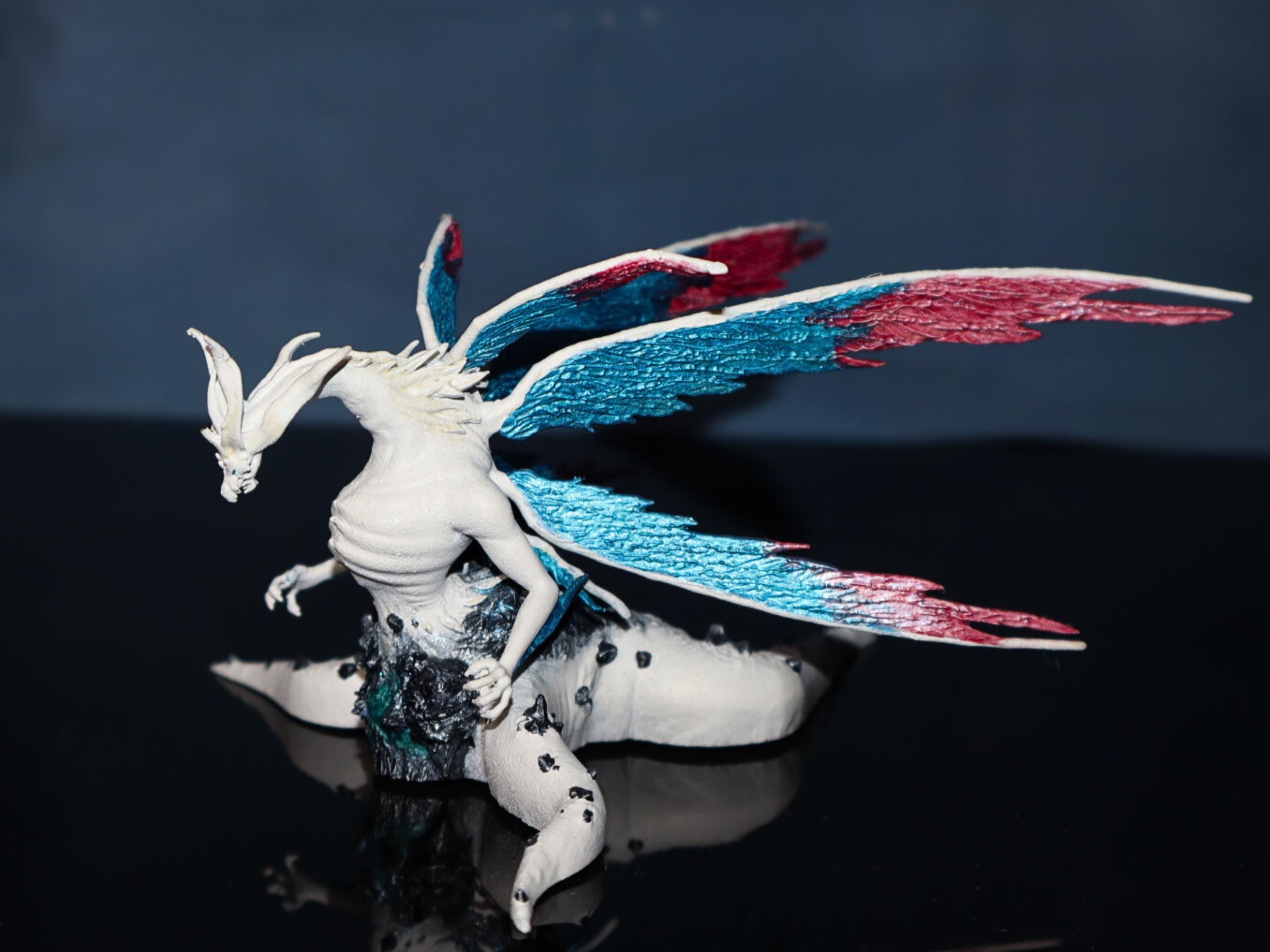 Seath the Scaleless 3D Printed Dark Souls Figure