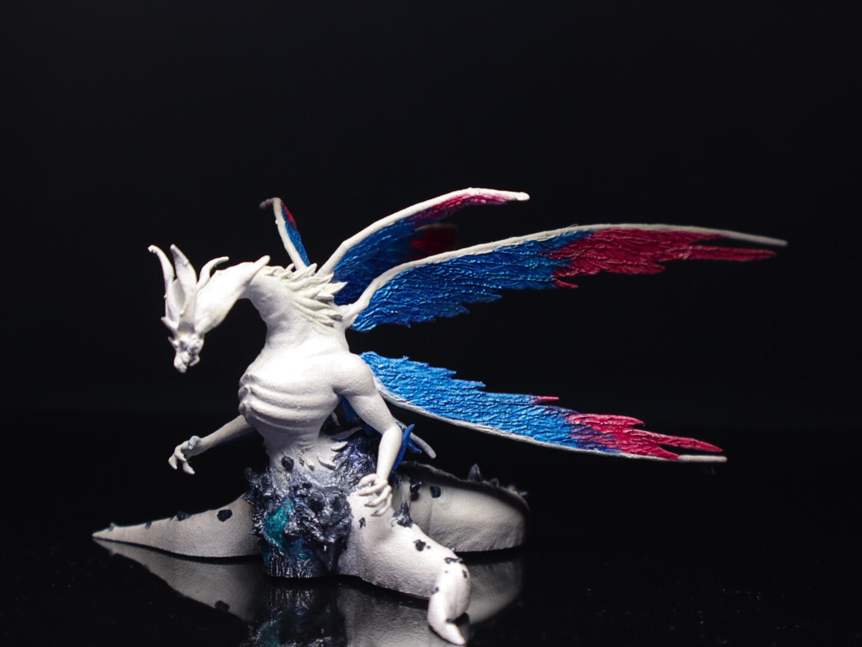 Seath the Scaleless 3D Printed Dark Souls Figure
