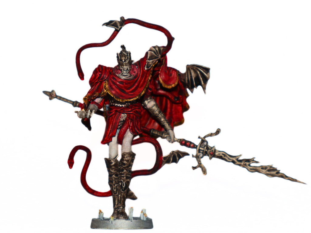 Messmer the Impaler Miniature from Elden Ring, 3D printed, Hand Painted Figure