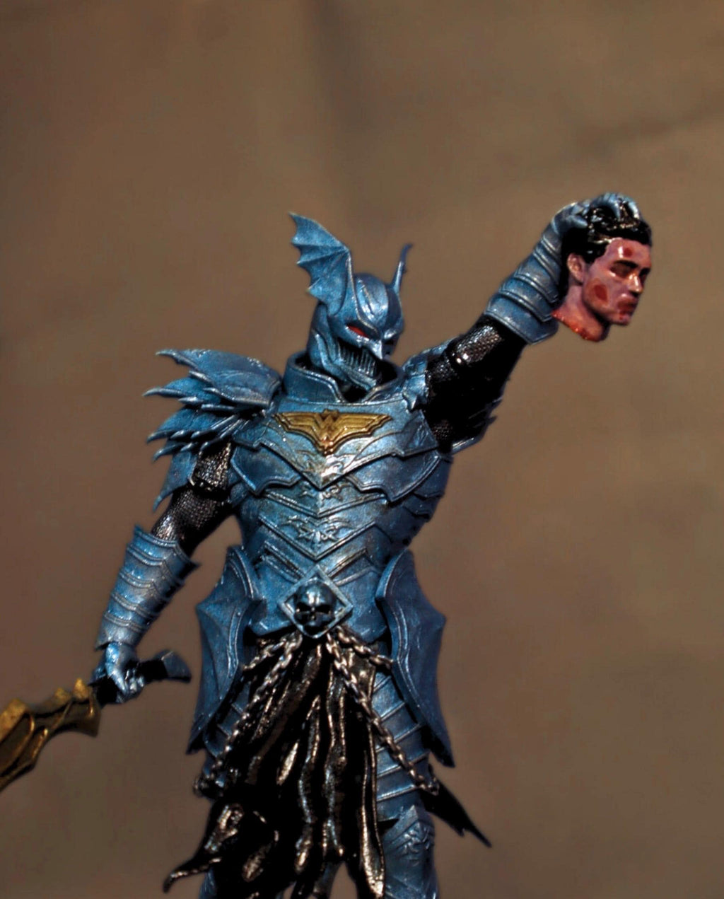 Merciless Figure | 12cm Resin Statue | Painted or Unpainted | DC Death Metal Collectible