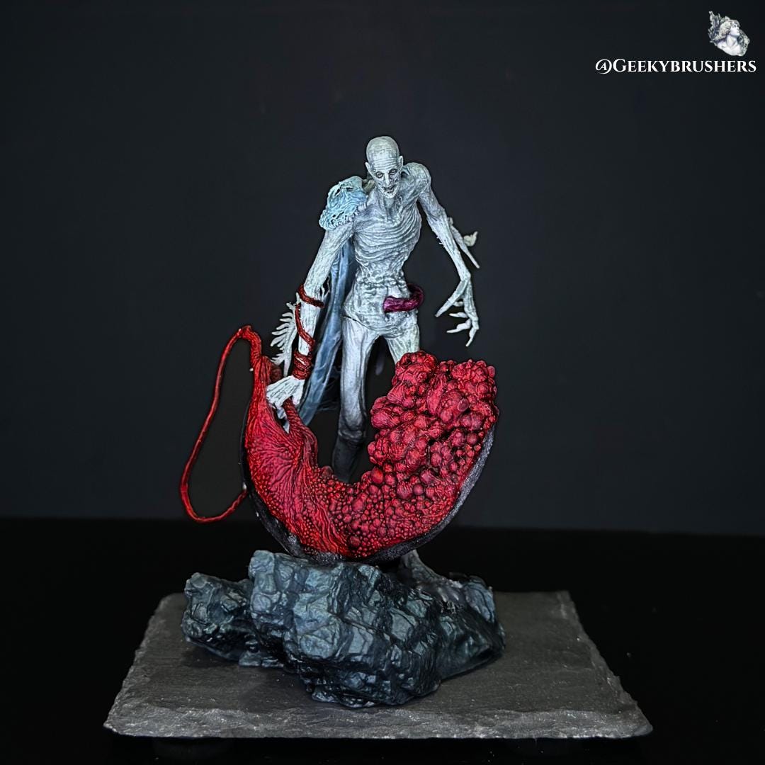 Orphan of Kos Figure Bloodborne| Hand-Painted Boss Statue