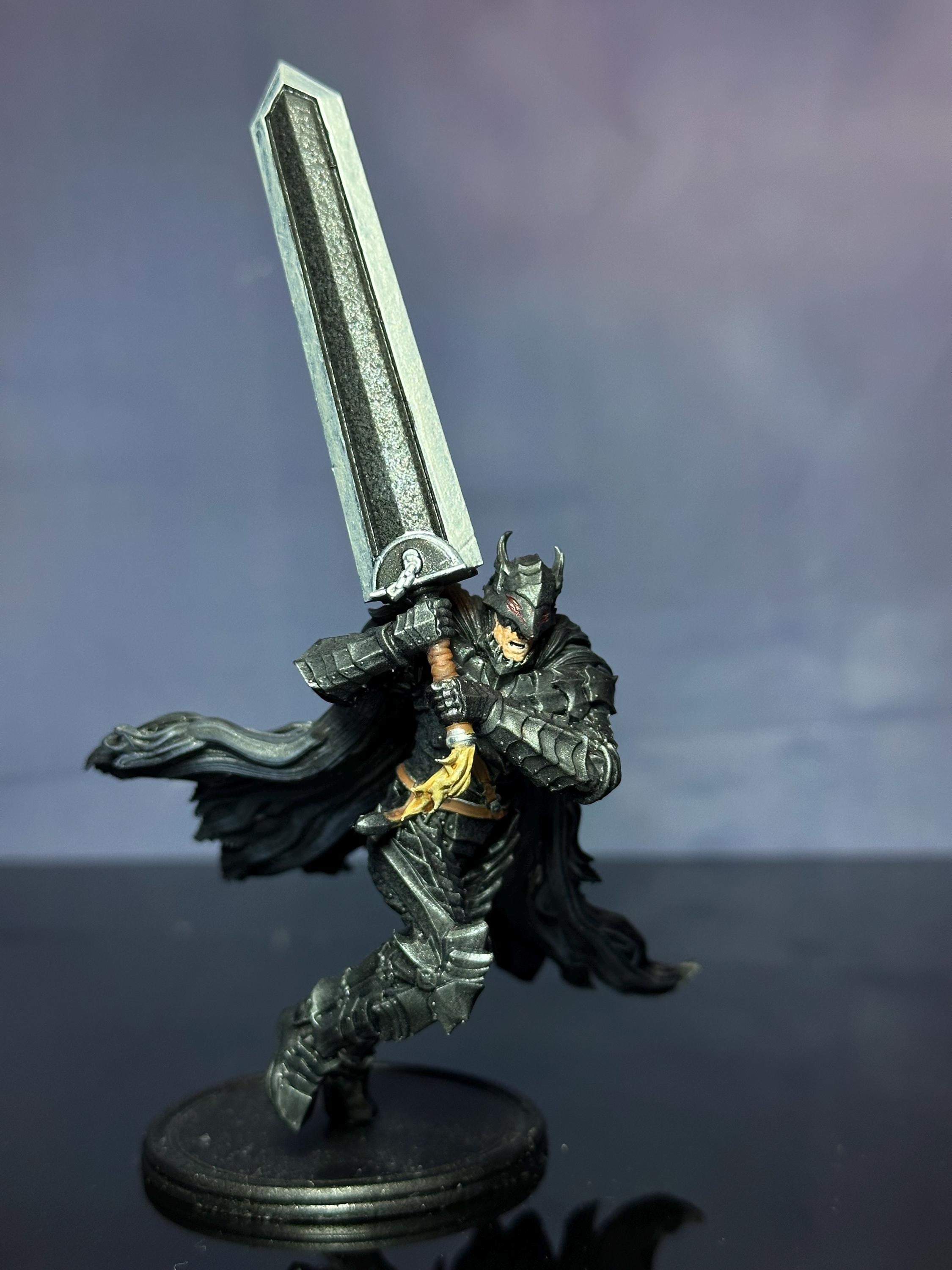 Guts & Berserker Armor Mini Figures – 3" Resin Statues | Painted or Unpainted