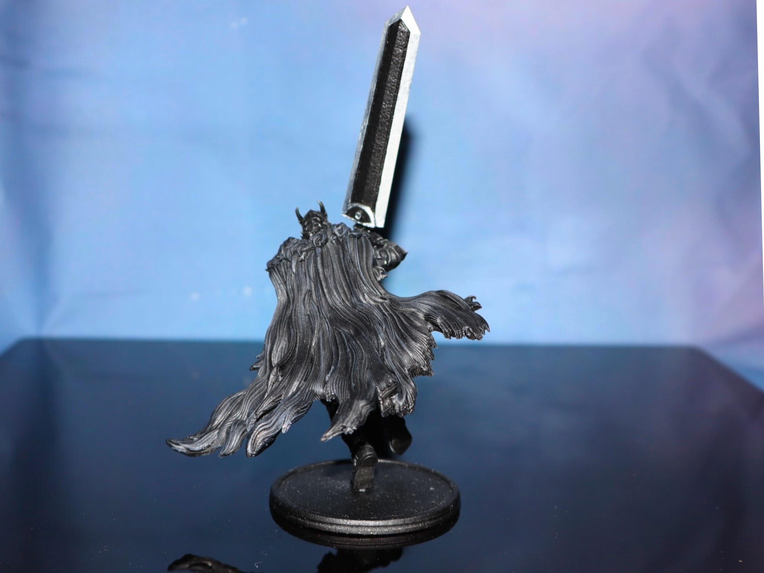 Guts & Berserker Armor Mini Figures – 3" Resin Statues | Painted or Unpainted