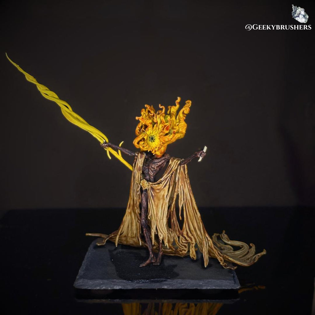 Midra Lord of Frenzied Flame Elden Ring Figure | Shadow of the Erdtree Boss Statue | 3D Printed & Hand Painted Collectible