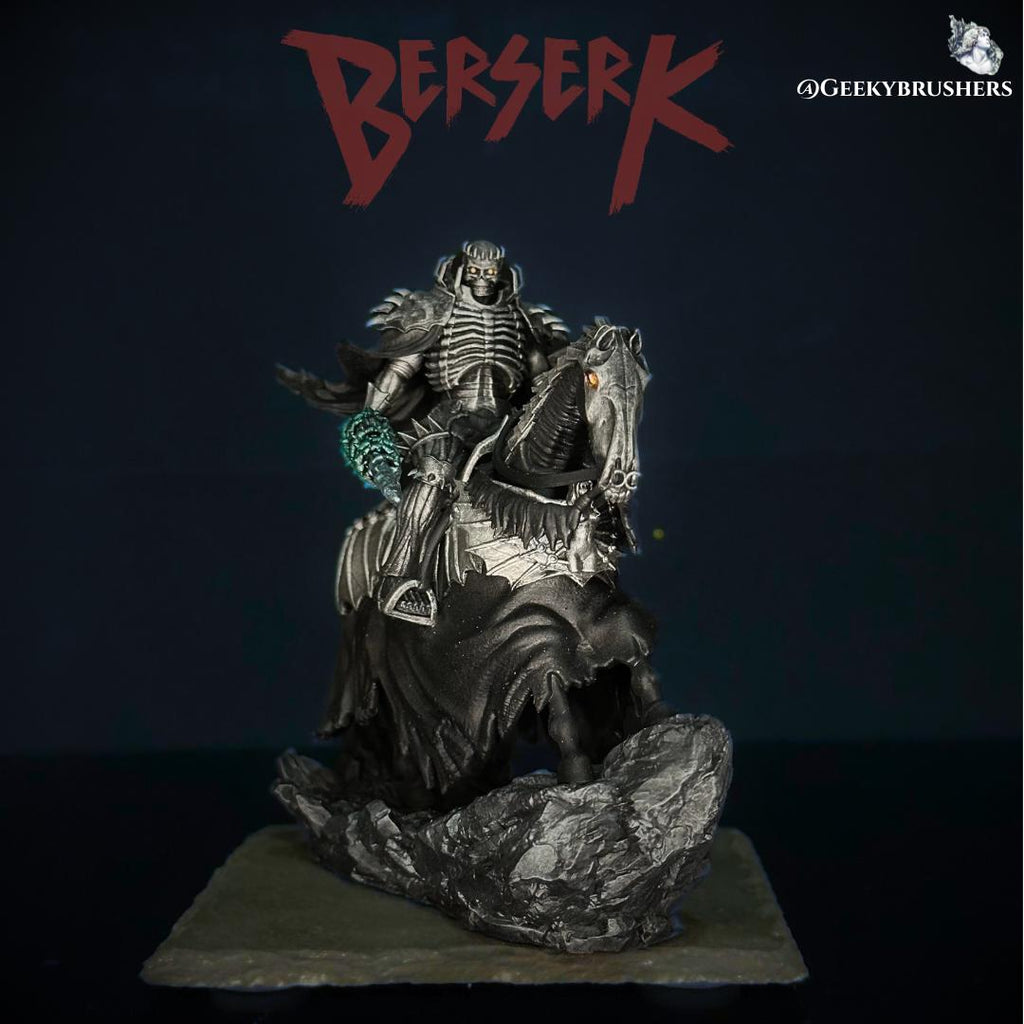 Painted Skull Knight Figure from Berserk – Hand-Painted Collectible Statue