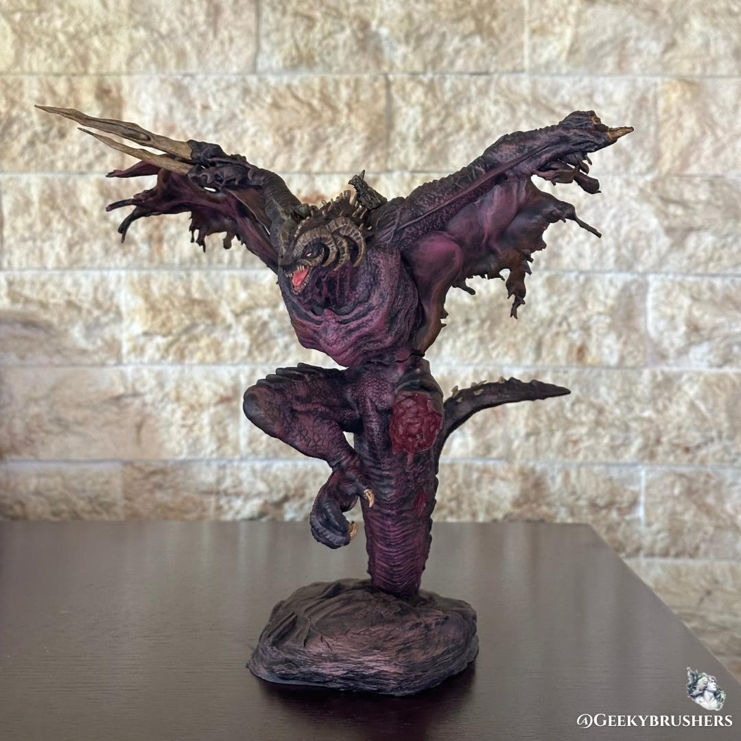 Bayle the Dread Gargantuan Dragon Scale Resin Figure from Elden Ring