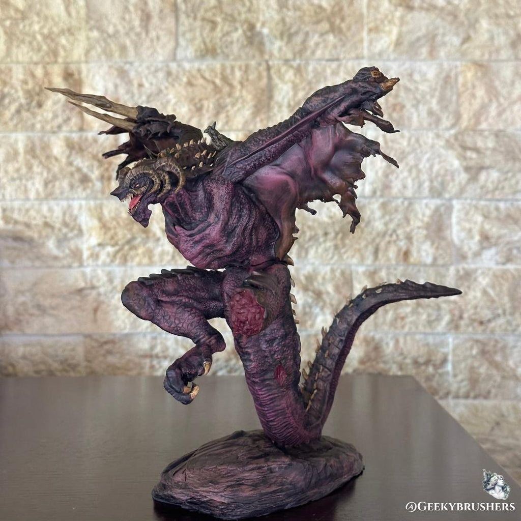 Bayle the Dread Gargantuan Dragon Scale Resin Figure from Elden Ring
