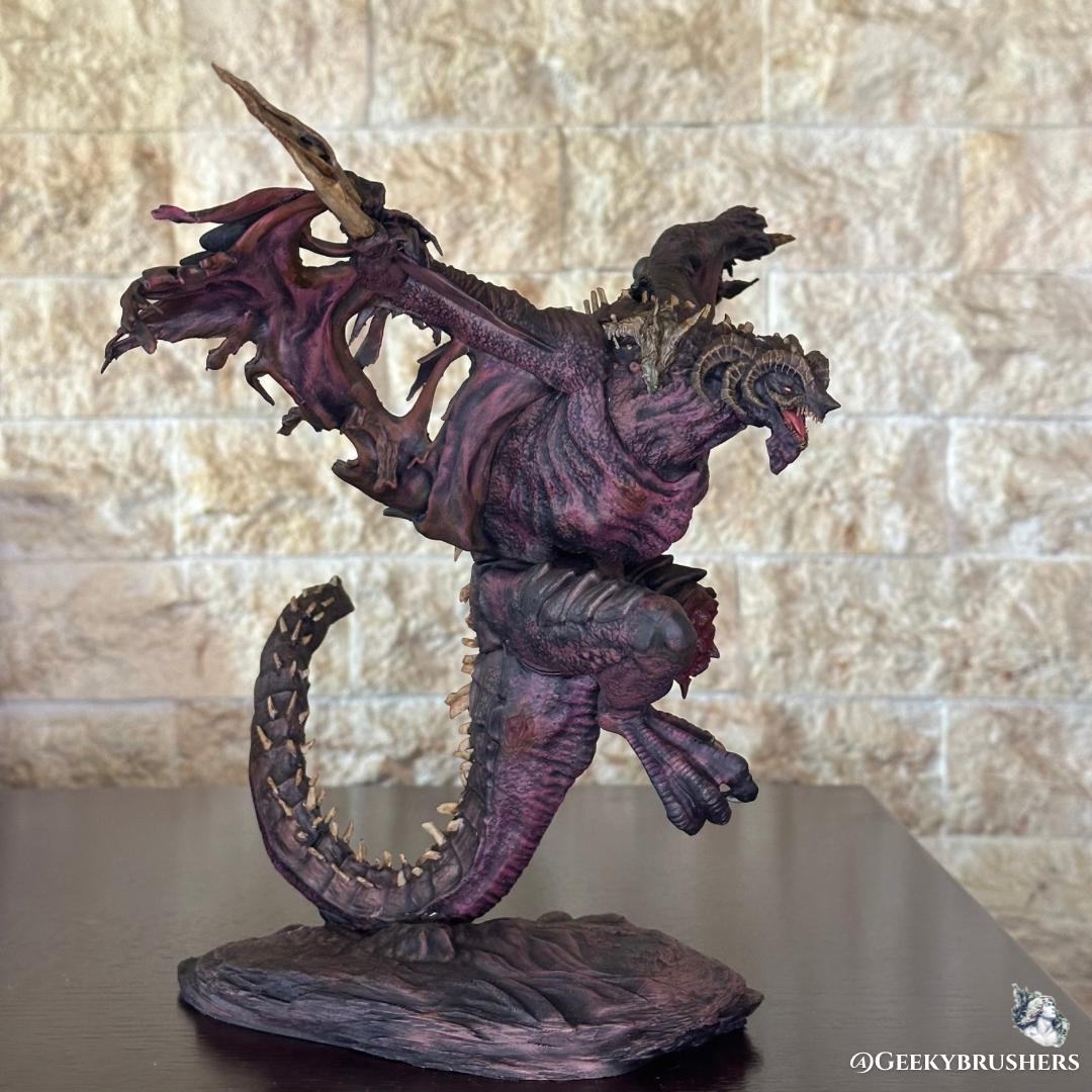 Bayle the Dread Gargantuan Dragon Scale Resin Figure from Elden Ring