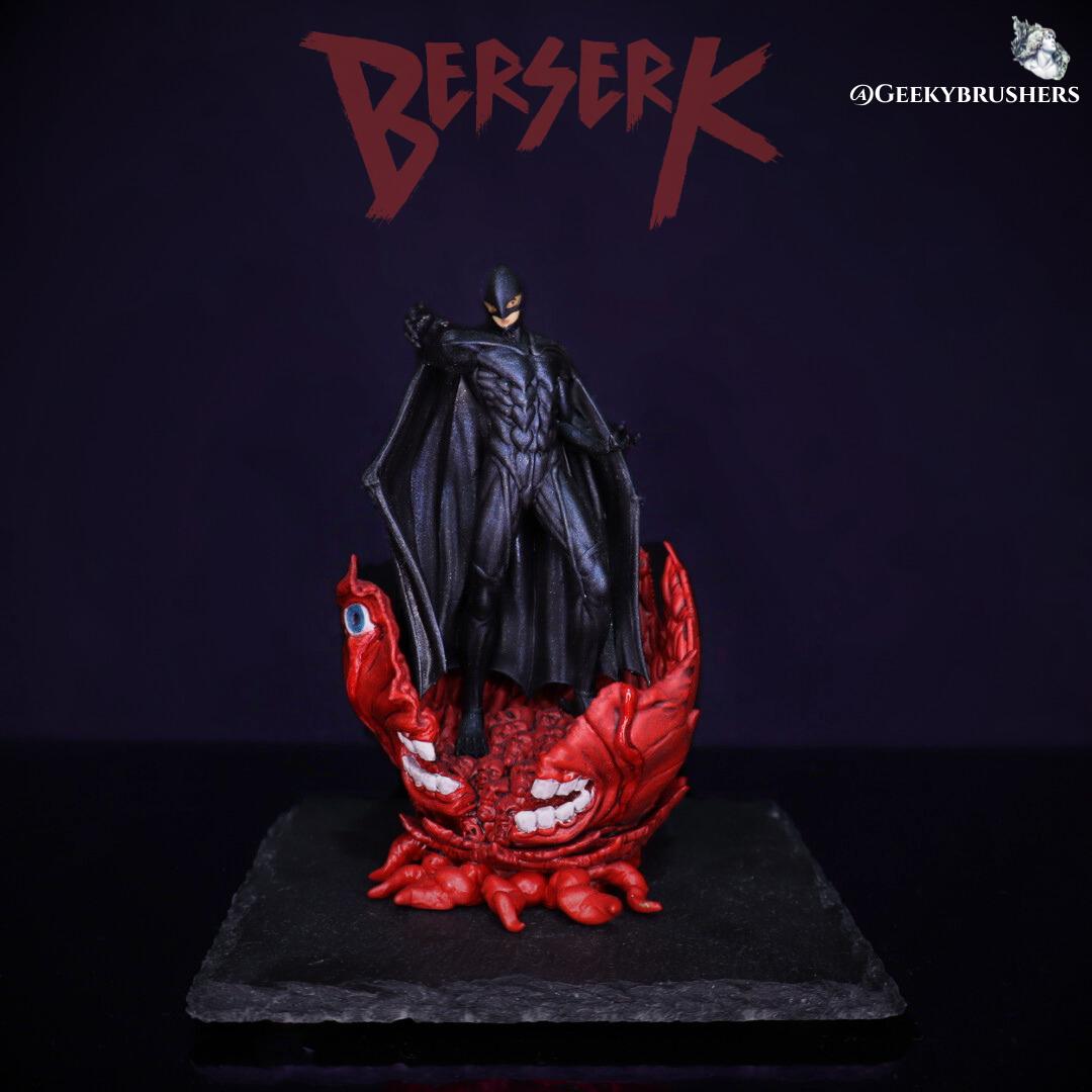 Femto - Griffith Mini Figure – 3" Handmade Resin Statue | Painted or Unpainted Berserk Collectible
