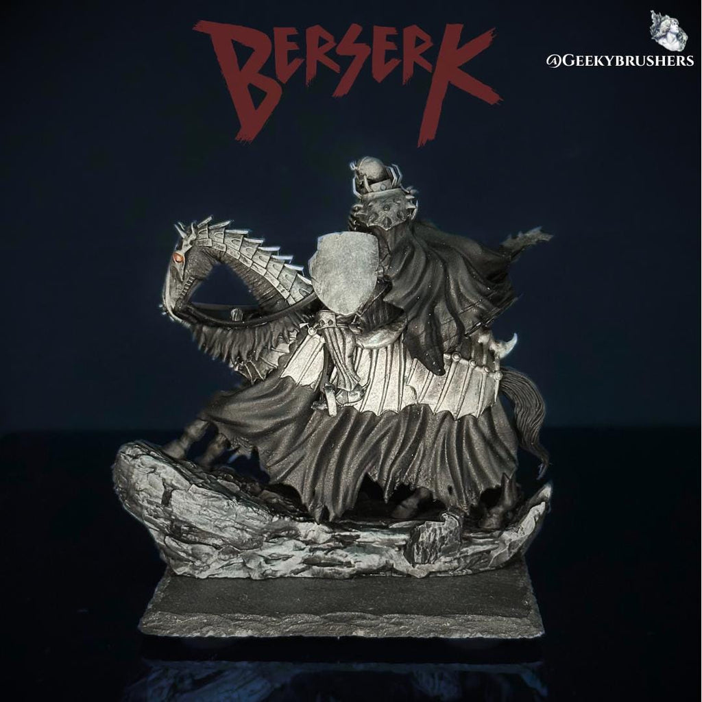 Painted Skull Knight Figure from Berserk – Hand-Painted Collectible Statue