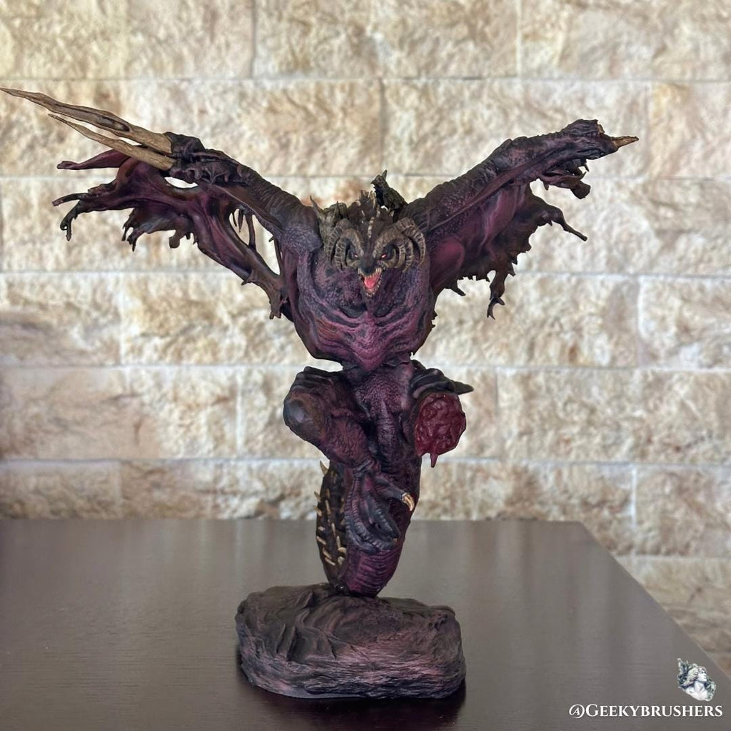 Bayle the Dread Gargantuan Dragon Scale Resin Figure from Elden Ring