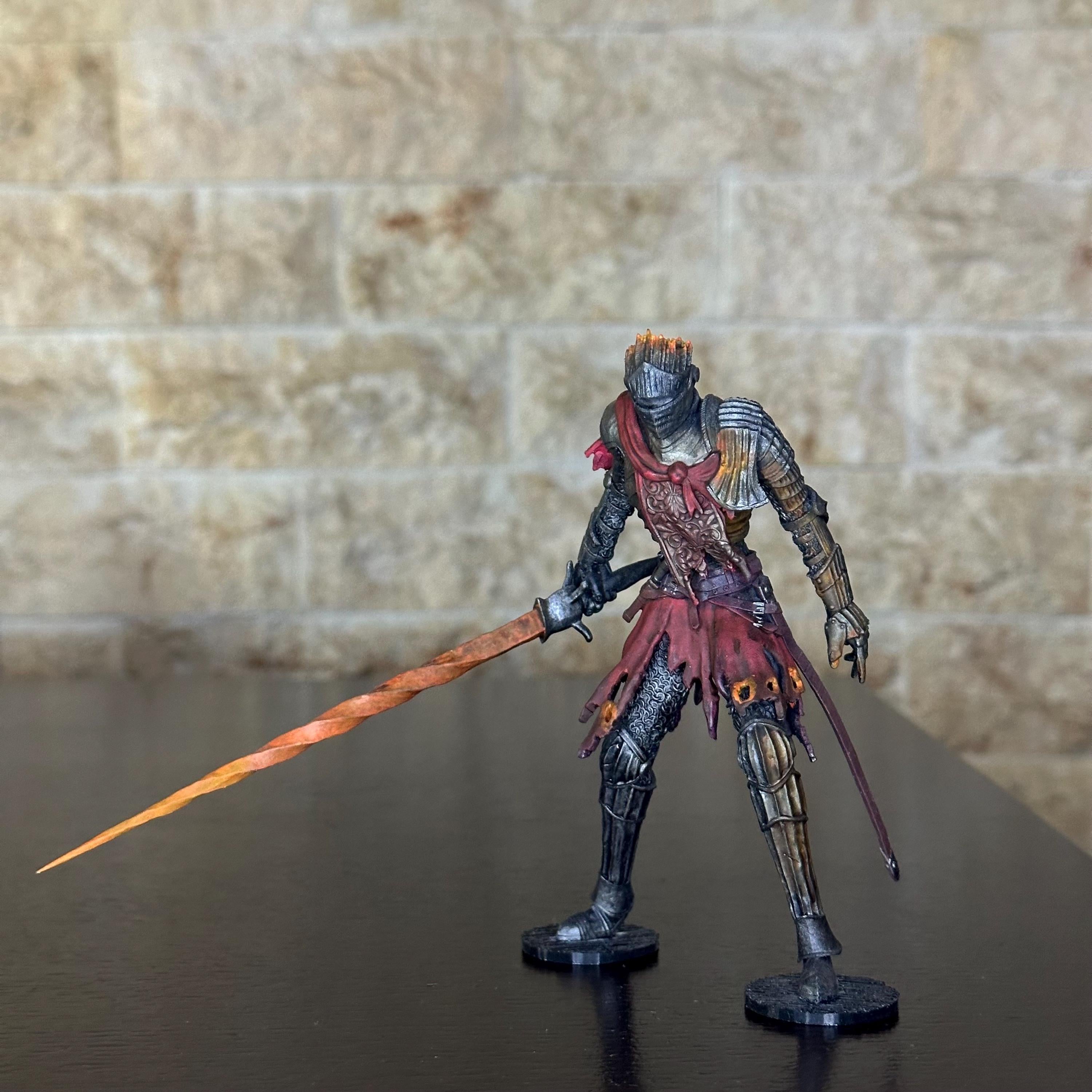 Soul of Cinder Resin Figure | Dark Souls 3 Boss Statue | 16K High-Detail Print | Mini, Figure, Statue Options | Fromsoftware Statue Fanart