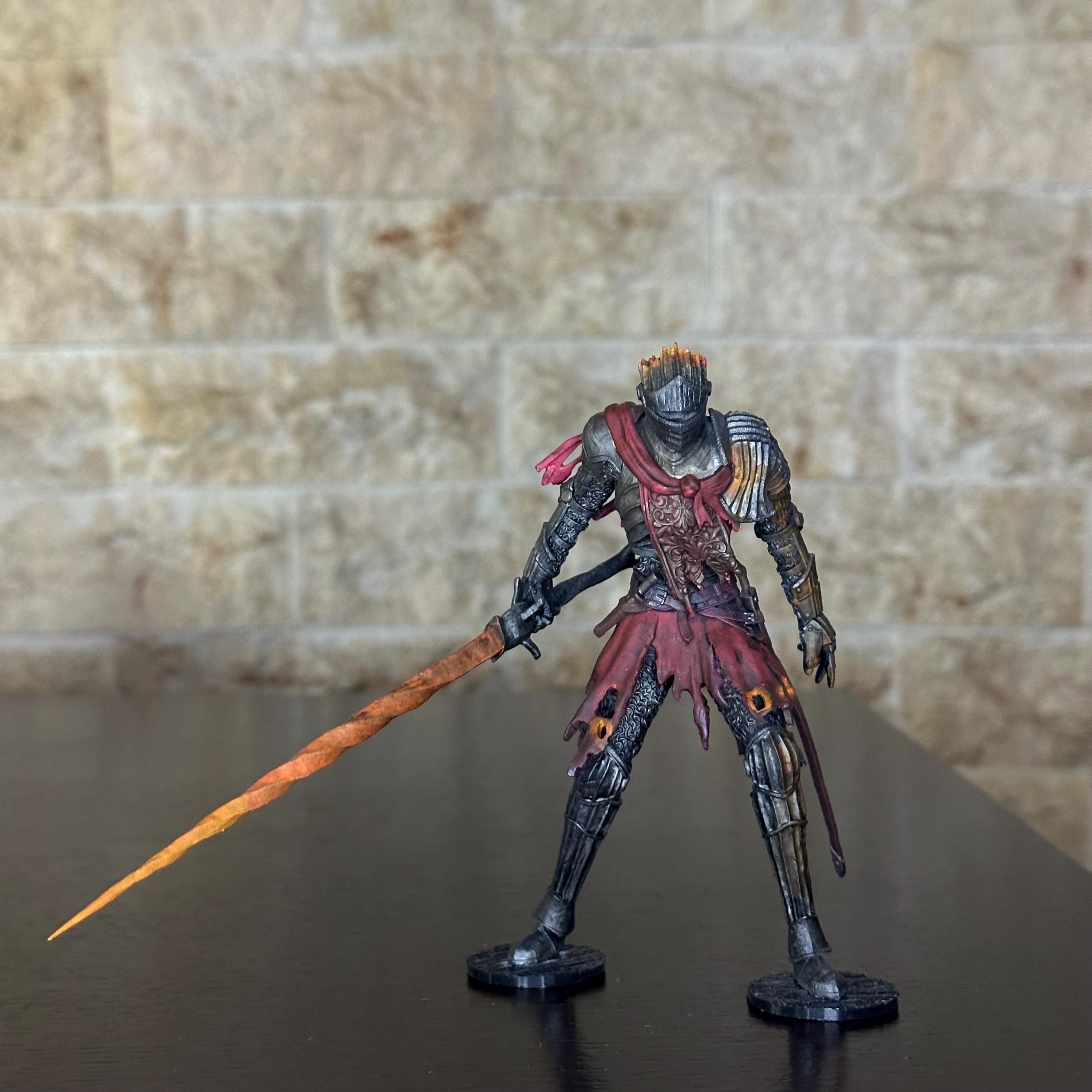 Soul of Cinder Resin Figure | Dark Souls 3 Boss Statue | 16K High-Detail Print | Mini, Figure, Statue Options | Fromsoftware Statue Fanart
