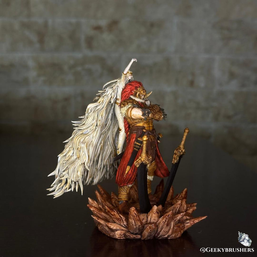 Promised Consort Radahn & Miquella | Elden Ring Fanmade Figure/Miniature| Hand-Painted Collector’s Statue